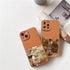 Hand Painted Phone Case Retro Scenery Case Soft Back Cover For iPhone 12 13 11 Pro MAX 7 8 Plus SE2 Anti-Drop Silicone Protective Case Beautiful Painted Pattern Phone Case Suitable for iPhone