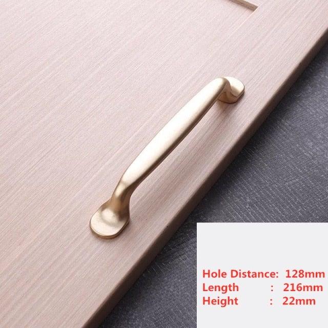 Handles Drawer Cabinet Furniture Kitchen Handles For Cabinet Knob Door Drawer Furniture Kitchen Pearl Golden Simplicity Hardware Pull Handles Modern Style T Bar Kitchen Cabinet Hardware Pulls