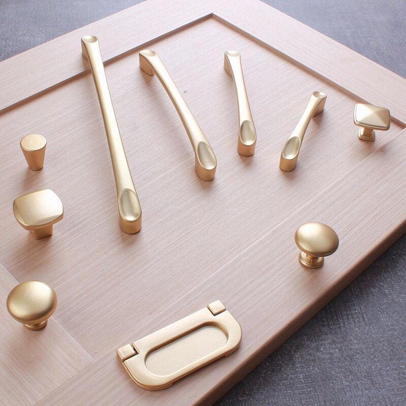 Handles Drawer Cabinet Furniture Kitchen Handles For Cabinet Knob Door Drawer Furniture Kitchen Pearl Golden Simplicity Hardware Pull Handles Modern Style T Bar Kitchen Cabinet Hardware Pulls