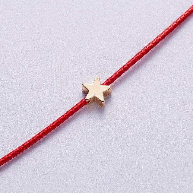 Handmade Red Thread String Rope Bracelet Cute Love Heart Star Butterfly Crown Cross Round Charm Star Heart Compass Bracelets Adjustable Bracelet Handmade Simple Cute Bracelets Best Friend Women Bracelet