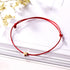 Handmade Red Thread String Rope Bracelet Cute Love Heart Star Butterfly Crown Cross Round Charm Star Heart Compass Bracelets Adjustable Bracelet Handmade Simple Cute Bracelets Best Friend Women Bracelet