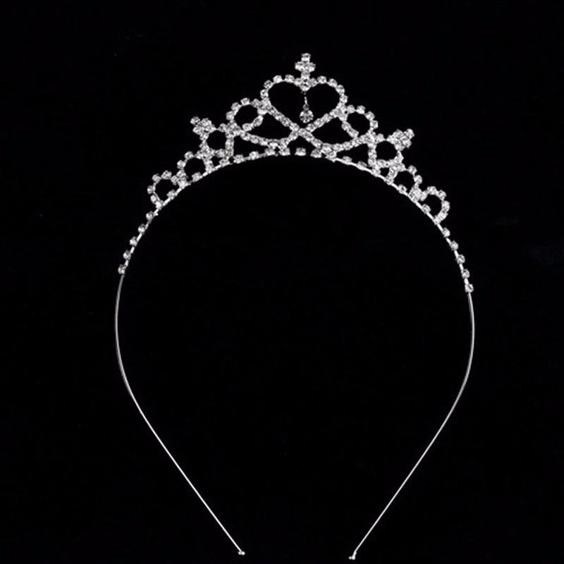 Happy Birthday Crystal Rhinestone Crown Hair Bands For Kids Girl Hoop Headband Wedding Prom Tiaras Hair Jewelry Accessories Shiny Princess Tiara Party Hair Hoop Glitter Headband Rhinestone Crown For Girls