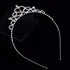 Happy Birthday Crystal Rhinestone Crown Hair Bands For Kids Girl Hoop Headband Wedding Prom Tiaras Hair Jewelry Accessories Shiny Princess Tiara Party Hair Hoop Glitter Headband Rhinestone Crown For Girls