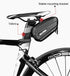 Hard Shell Bicycle Bag Waterproof Cycling Road Bike Tool Bag Night Reflective Bag Bike Accessories Bike Bag Bicycle Bag Under Hard Shell Bike Seat Bag with Silver Reflective Strip Bike Bag For Mountain Road Bike