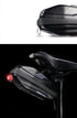 Hard Shell Bicycle Bag Waterproof Cycling Road Bike Tool Bag Night Reflective Bag Bike Accessories Bike Bag Bicycle Bag Under Hard Shell Bike Seat Bag with Silver Reflective Strip Bike Bag For Mountain Road Bike