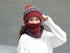 Hat Winter Mask balaclava Hat for girls Scarf Thick Warm Fleece Inside Knitted Hat Thick Mask Warm Full Face Scarf Winter Hats Hiking Face Scarf Balaclava Helmet Liner Cap Soft Sport Reusable Headgear Winter Fishing Warm Mask