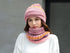 Hat Winter Mask balaclava Hat for girls Scarf Thick Warm Fleece Inside Knitted Hat Thick Mask Warm Full Face Scarf Winter Hats Hiking Face Scarf Balaclava Helmet Liner Cap Soft Sport Reusable Headgear Winter Fishing Warm Mask