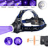 Headlamp Flashlight USB LED Head Rechargeable Light Waterproof Green/Red/UV 395nm Zoomable Headlamp Flashlight Light Outdoor Waterproof Headlight Led Head Lamp 3 Modes Torch For Camping Hiking Fishing - STEVVEX Lamp - 200, Adjustable Flashlight, Adjustable Headlamp, Adjustable Headlight, Flashlight, gadgets, Headlamp, Headlight, lamp, Outdoor Light, Torch, Waterproof Flashlight, Waterproof Headlamp, Waterproof Headlight, Zoomable Flashlight - Stevvex.com