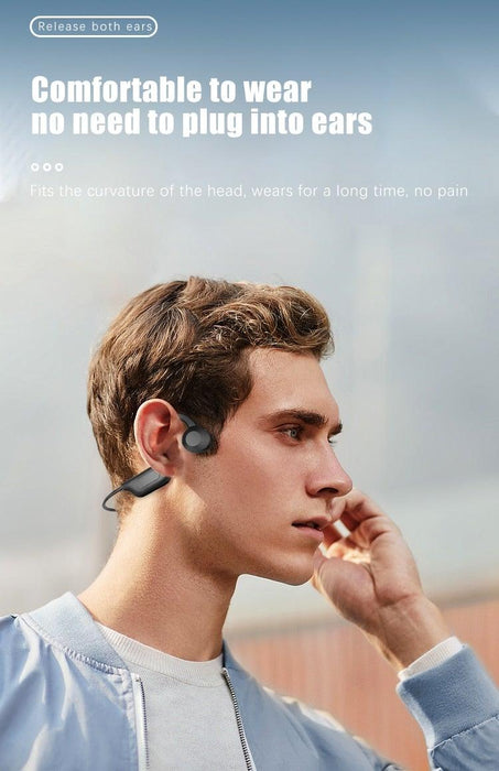 Headphones Bluetooth Headsets Wireless Earbuds Waterproof Earpieces Sports Earphones Business For Redmi Bluetooth Earpiece, Bluetooth Earbuds 5.0, Single Wireless Earphone w/Upgraded CVC8.0 Noise Reduction for Work, 10 Hours Talking Time, Waterproof