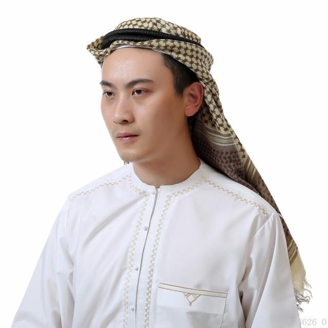 Headscarf Hijab Man Arabic Cotton Hijab Burqa Palestine Keffiyeh Scarf Arabian Islamic Clothing Men Muslim Hijab Wrap Pattern of Arab Shemagh Keffiyeh Men Arab Kufiyah Keffiyeh Arabic Muslim Head Wrap Men Scarf Shawl - ALLURELATION - 555, Arab Kufiyah, Arabic Keffiyeh, Balaclava Mask, Balclava, Bandana, Cotton Hijab, Head Wrap, HeadWrap, Hijab, Hijab Wrap, Keffiyeh, Keffiyeh Arabic, Keffiyeh Scarf, Muslim Head Wrap, Scarf, Scarf Shawl, Shawl, Wrap - Stevvex.com