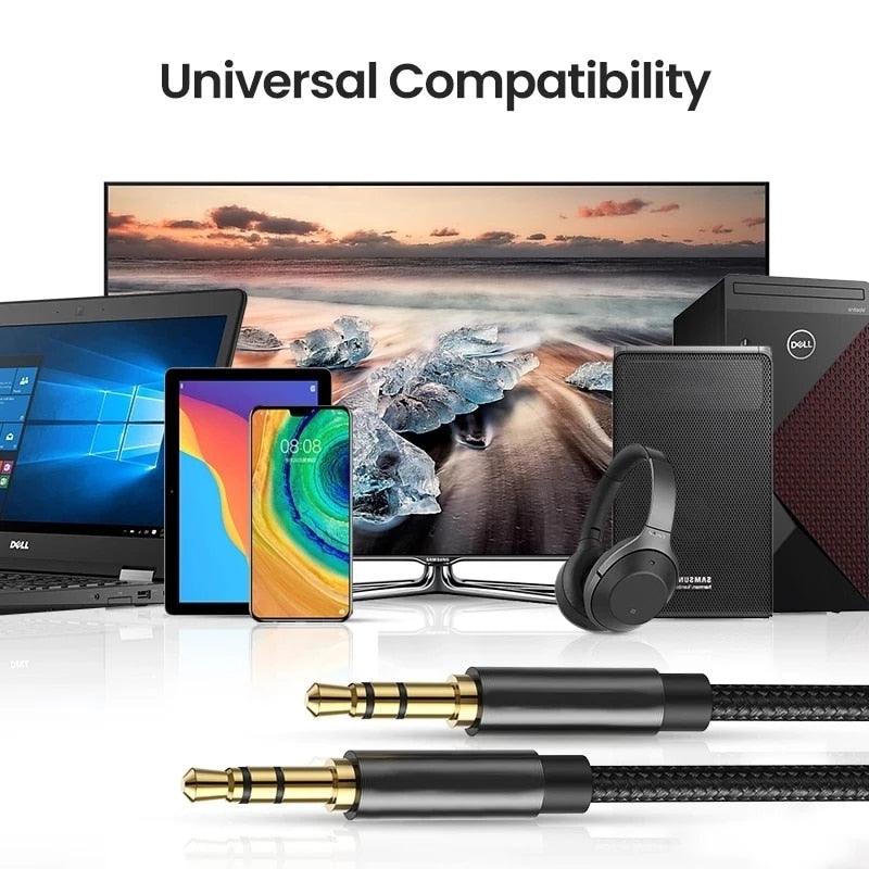 HiFi 3.5mm Elegant Audio Cable 3.5 MM Jack Speaker Cable For JBL Headphones Car - STEVVEX Cable - 220, 3.5mm audio extension, 3.5mm audio extension cable, adapter, Adapter cables, adapter for audio, adapter for computer, adapter for laptop, adapter for monitor, auc cable for headphoes, aux cable for car music, aux cable for speakers, cable connector, cable convertor, cable for car music, cable for laptop - Stevvex.com