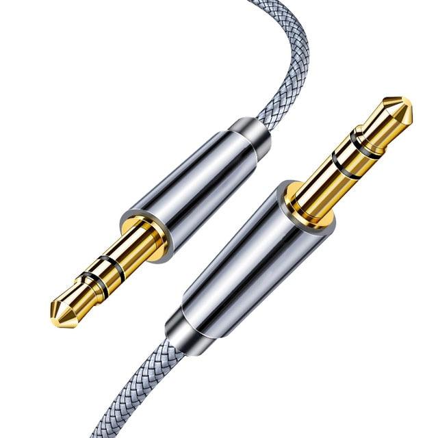 HiFi 3.5mm Elegant Audio Cable 3.5 MM Jack Speaker Cable For JBL Headphones Car - STEVVEX Cable - 220, 3.5mm audio extension, 3.5mm audio extension cable, adapter, Adapter cables, adapter for audio, adapter for computer, adapter for laptop, adapter for monitor, auc cable for headphoes, aux cable for car music, aux cable for speakers, cable connector, cable convertor, cable for car music, cable for laptop - Stevvex.com