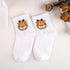 High Quality Cute Elegant Lovely Kawaii Cartoon Sweet Cotton Women Socks Animals Character Casual Short Socks For Men And Women