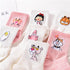 High Quality Cute Elegant Lovely Kawaii Cartoon Sweet Cotton Women Socks Animals Character Casual Short Socks For Men And Women