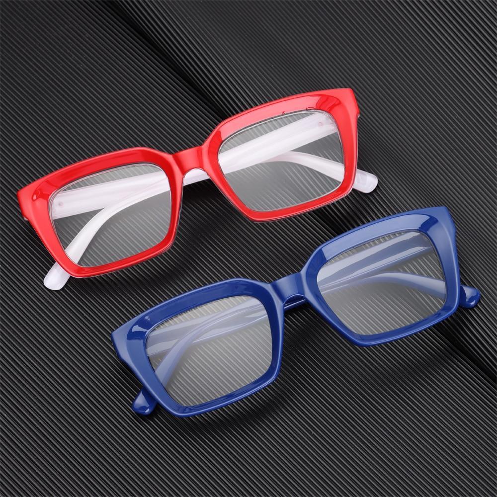 High Quality Fashion Square Frame Reading Glasses Men Women Fashion Oversized Frame High-definition Presbyopia Eyeglasses For Men And Women Diopter 0~+ 3.00