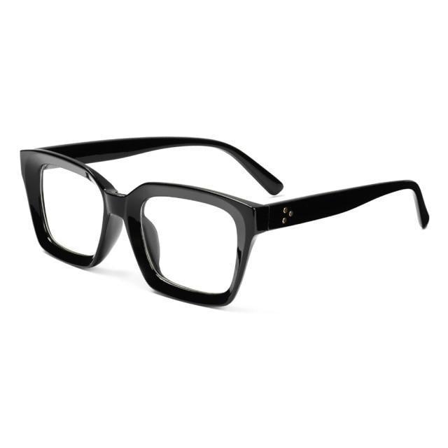 High Quality Fashion Square Frame Reading Glasses Men Women Fashion Oversized Frame High-definition Presbyopia Eyeglasses For Men And Women Diopter 0~+ 3.00