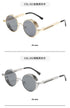 High Quality Metal Circle Frame Luxury & Designer High Quality Sunglasses For Men and Women New Retro Style Round Shape Metal Frame Sunglasses UV400