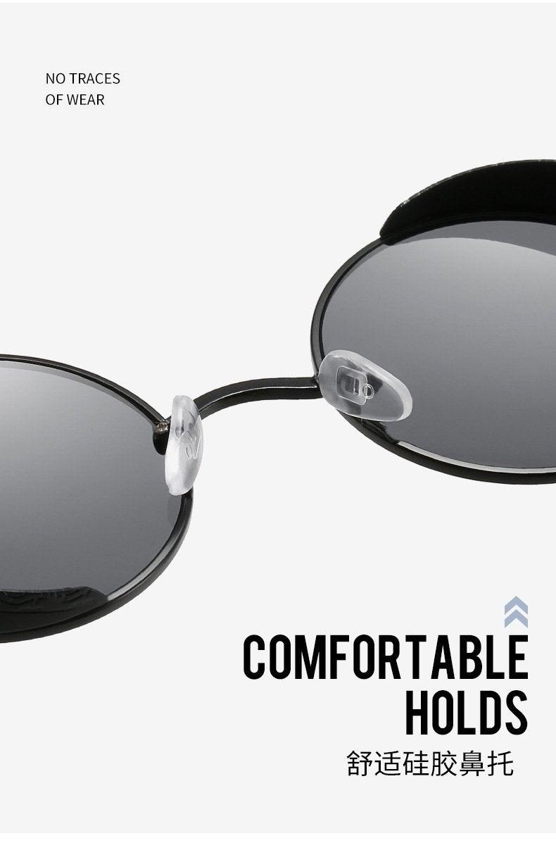 High Quality Metal Circle Frame Luxury & Designer High Quality Sunglasses For Men and Women New Retro Style Round Shape Metal Frame Sunglasses UV400