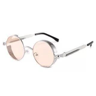 High Quality Metal Circle Frame Luxury & Designer High Quality Sunglasses For Men and Women New Retro Style Round Shape Metal Frame Sunglasses UV400