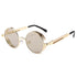 High Quality Metal Circle Frame Luxury & Designer High Quality Sunglasses For Men and Women New Retro Style Round Shape Metal Frame Sunglasses UV400