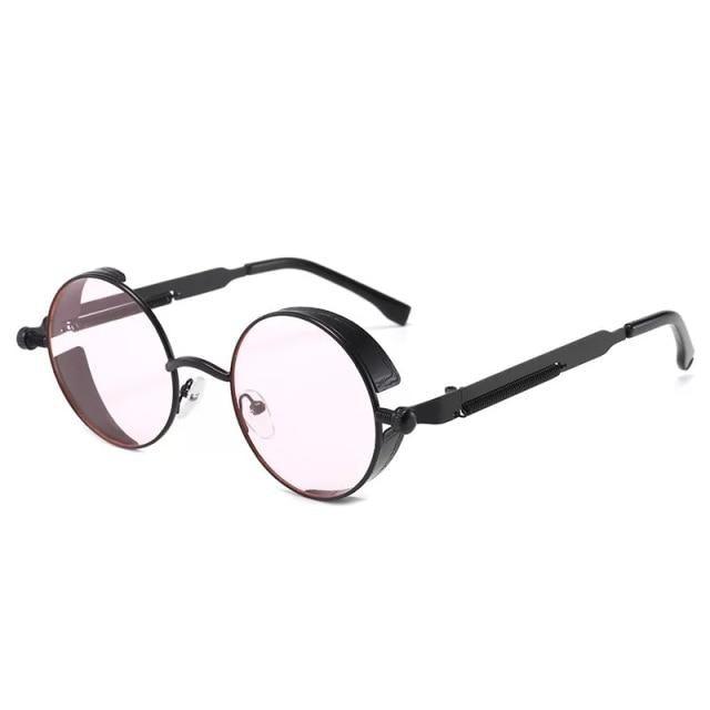 High Quality Metal Circle Frame Luxury & Designer High Quality Sunglasses For Men and Women New Retro Style Round Shape Metal Frame Sunglasses UV400