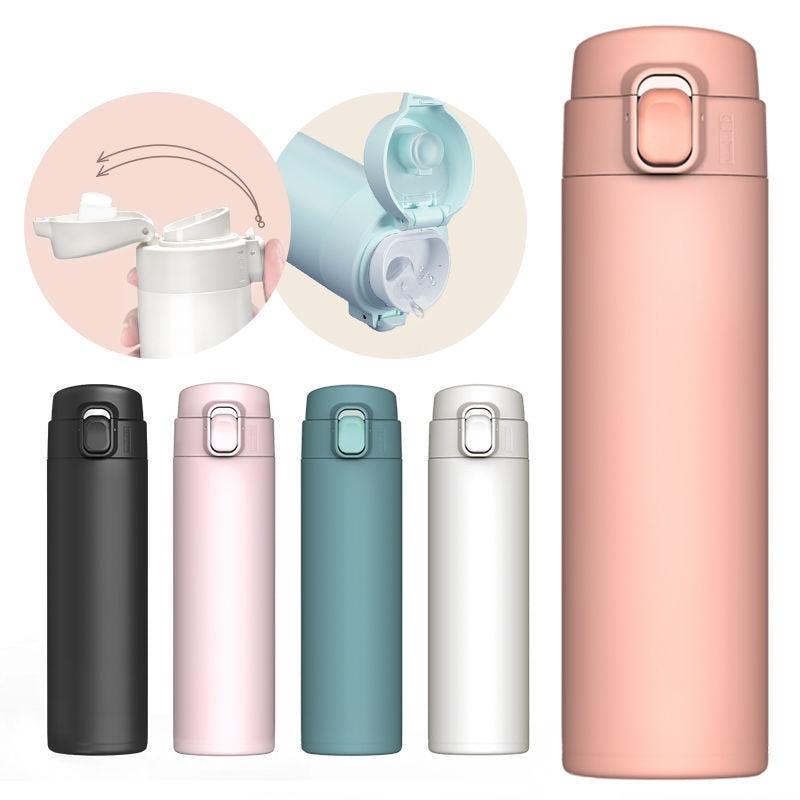 High Quality Portable Thermos Bottle Girl/Boy Stainless Steel Water Bottle Vacuum Flasks Insulated Cup High Capacity Student  Stainless Steel Thermos Bottle Portable Vacuum Flask Insulated Water Bottle Thermos Travel Coffee Mug Water Bottles