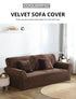 High Quality Velvet Plush Sofa Cover for Living Room Sectional Couch Cover Elastic Case Sofa Slipcover Stretch 1/2/3/4 Seater Velvet Sofa Couch Furniture Protector Soft Anti-Slip High Stretch - STEVVEX Decor - 62, Chair Cover Furniture Protector, creative home decor, Home Accessories, home decor, Home Decoration, Sofa cover, sofa cover for liveing room - Stevvex.com