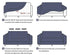 High Quality Velvet Plush Sofa Cover for Living Room Sectional Couch Cover Elastic Case Sofa Slipcover Stretch 1/2/3/4 Seater Velvet Sofa Couch Furniture Protector Soft Anti-Slip High Stretch - STEVVEX Decor - 62, Chair Cover Furniture Protector, creative home decor, Home Accessories, home decor, Home Decoration, Sofa cover, sofa cover for liveing room - Stevvex.com