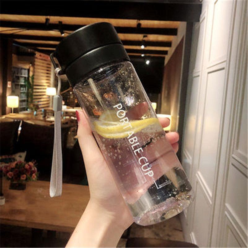 High Quality Water Bottle 800ML Tour Outdoor Sport Leak Proof Seal School Water Bottles Drinkware BPA Free Plastic Sport Water Bottle Large Capacity Outdoor Matte Water Bottle