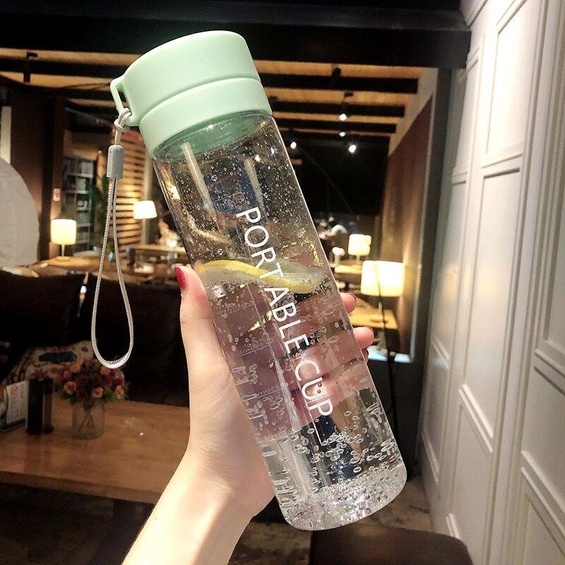 High Quality Water Bottle 800ML Tour Outdoor Sport Leak Proof Seal School Water Bottles Drinkware BPA Free Plastic Sport Water Bottle Large Capacity Outdoor Matte Water Bottle