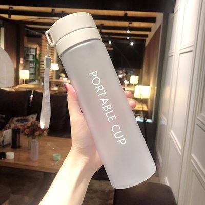 High Quality Water Bottle 800ML Tour Outdoor Sport Leak Proof Seal School Water Bottles Drinkware BPA Free Plastic Sport Water Bottle Large Capacity Outdoor Matte Water Bottle