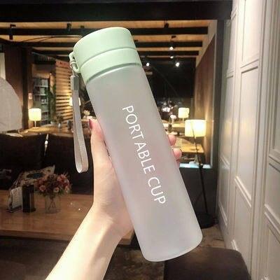 High Quality Water Bottle 800ML Tour Outdoor Sport Leak Proof Seal School Water Bottles Drinkware BPA Free Plastic Sport Water Bottle Large Capacity Outdoor Matte Water Bottle