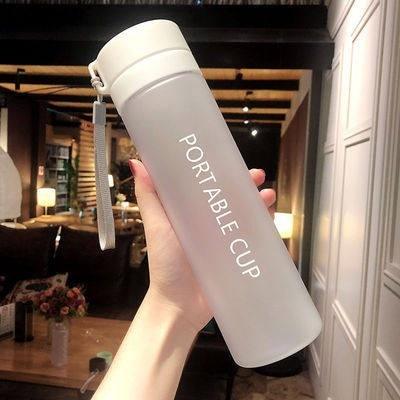 High Quality Water Bottle 800ML Tour Outdoor Sport Leak Proof Seal School Water Bottles Drinkware BPA Free Plastic Sport Water Bottle Large Capacity Outdoor Matte Water Bottle