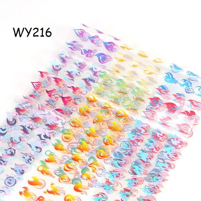 Holographic Nail Foil Transfer Set Sticker Decal Nail Art Foils Designer Marble Nail Decoration Sliders Wraps Manicure  Women Kids Girls Manicure Decoration Nail Art Supplies 3D Self-Adhesive Nail Decals Designer Nail Stickers for Acrylic Nails