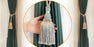 Home Decoration Polyester Tassel Tiebacks Curtain Holder Handmade Tassel Curtain Rope Holdback Window Drape Hanging Ball Tassels Curtains Buckle Sling Binding Lantern Tiebacks Handcrafted Braided Curtain Holdbacks Window Home Decor 55-90cm