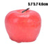 Home Red Apple Shape Scented Candles Creative Apple Shaped Scented Candles Simulation Fruit Candles Valentine's Day Party Candles Birthday Candles Apple Decorations Birthday Christmas Party Fruit Candles Decoration