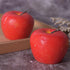 Home Red Apple Shape Scented Candles Creative Apple Shaped Scented Candles Simulation Fruit Candles Valentine's Day Party Candles Birthday Candles Apple Decorations Birthday Christmas Party Fruit Candles Decoration