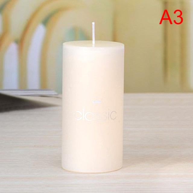 Hot Sale Scented Candle Candles For Home Scented 100 Hour Long Lasting Aromatherapy Candle Highly Scented & Soy Jar Candle Gift Lavender Classic Cylindrical Birthday Romantic Small Candle Wedding Western Food Candlestick Column Wax