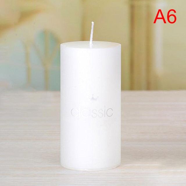 Hot Sale Scented Candle Candles For Home Scented 100 Hour Long Lasting Aromatherapy Candle Highly Scented & Soy Jar Candle Gift Lavender Classic Cylindrical Birthday Romantic Small Candle Wedding Western Food Candlestick Column Wax