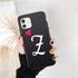 Initial Letter A Z Love Heart Couples Phone Case For iPhone 11 13 12 Pro Max Mini X XR XS Max 8 7 Plus Soft Silicone Cover Slim Premium Liquid Silicone Phone Case for iPhone - STEVVEX Gadgets - 1004, Elegant Phone Case, Fashion Phone Case, Heart Phone Case, Letter Phone Case, Modern Phone Case, Phone Case, Phone Case For Girls, Phone Case For Iphone, Popular Phone Case, Silicone Case, Silicone Phone Case, Strong Phone Case, Stylish Phone Case, Transparent Phone Case, Women Phone Case - Stevvex.com