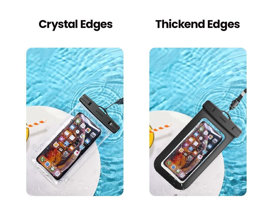 IPX8 Waterproof Phone Case Bag For iPhone 14 13 12 Pro Max Protective Case Universal Swim Waterproof Mobile Phone Case With Improved Locking Design Underwater Waterproof Mobile Phone Case