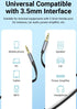 Jack 3.5mm Aux Cable 3.5mm Audio Cable Jack Headphones Speaker Cable Male Stereo Audio Cable Fabric Braided Compatible For Headphones Smartphone Car Stereos - STEVVEX Cable - 220, 3.5mm audio extension, 3.5mm aux cable, audio aux cable, audio cable jack, audio cables, aux cable, cable, cable adapter, Cable Fabric Braided, cable for laptop, cable for phone, cable for speaker, headphone aux, headphones cable, laptop connector, stable transmitter - Stevvex.com