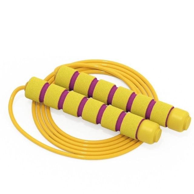 Jump Rope For Kids Girls Boys Adjustable Soft Skipping Rope With Skin-Friendly Foam Handles Soft Skipping Rope With Skin-Friendly Foam Handles For Kids Boys Girls Children Outdoor Fun Activity