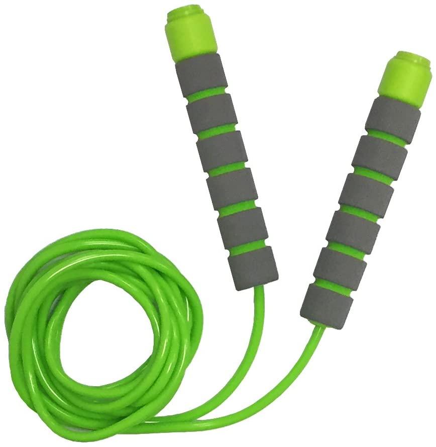 Jump Rope For Kids Girls Boys Adjustable Soft Skipping Rope With Skin-Friendly Foam Handles Soft Skipping Rope With Skin-Friendly Foam Handles For Kids Boys Girls Children Outdoor Fun Activity