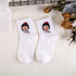 Kawaii Women Animals Cartoon Tube Socks Cute Egg Rabbit Panther Cotton Long Socks Female and Ladies Pink Milk White Short Ankle Socks For Women