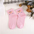 Kawaii Women Animals Cartoon Tube Socks Cute Egg Rabbit Panther Cotton Long Socks Female and Ladies Pink Milk White Short Ankle Socks For Women