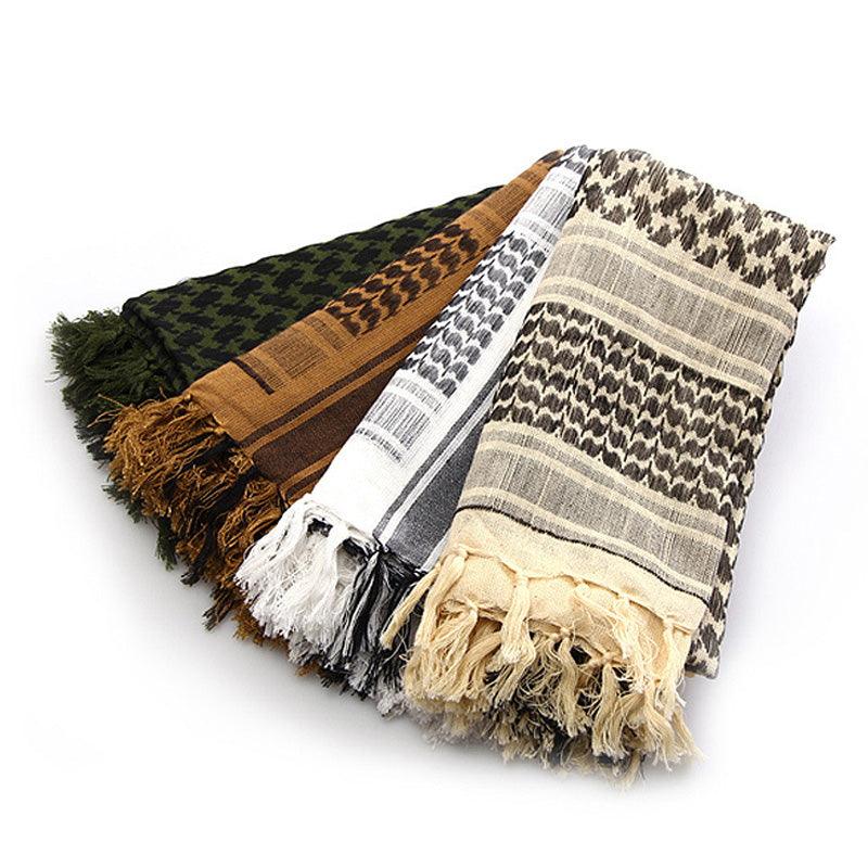 Keffiyeh Man Wrap Bandana Shemagh Military Scarf plaid Islamic Airsoft Muslim Multifunction Tactical Arabic Hijab Palestine Women Men Scarf Shawl Wrap Pattern of Arab Shemagh Keffiyeh Men Arab Kufiyah Keffiyeh Arabic Muslim Head Wrap