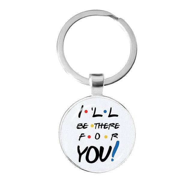 Keychain 25th Anniversary Fun Pattern Glass Keychain Best Friend Keychain Gifts for Women Men Friends Key Ring Keyholder For Good Friend Gift - ALLURELATION - 551, accessories, bagcharm, Best Friend Keychain, Best Selling Keychains, BFF Gifts Keychain, Charms, crochet, custome key chain, Friends TV Show Keychain, gifts, Gifts for Men, Good Friend Gift, jewelry, Key chains, keychain, keychains, keyrings, pendents - Stevvex.com