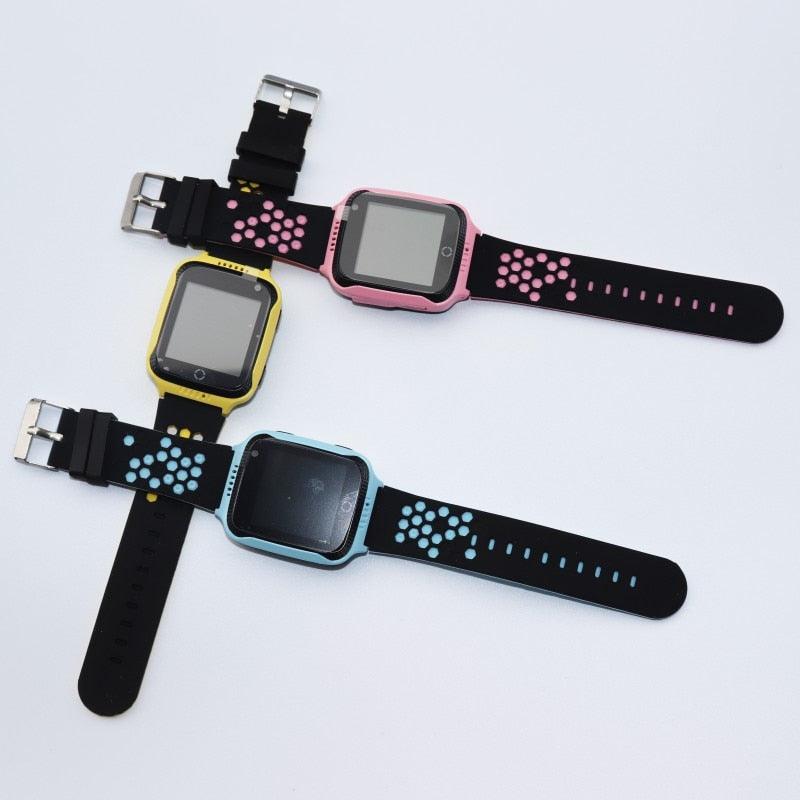 Kids Smart Watch GPS Phone Watches Camera Flashlight SOS Call Location Clock Children Watches 2G Data SIM Card Kids Smartwatch With Calling Camera Learning Games Video Music Flashlight For Boys Girls