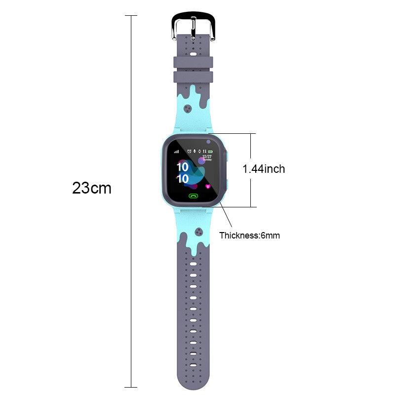 Kids Smart Watch Sim Card GPS Call Phone Smartwatch For Children SOS Photo Waterproof Camera Location Tracker Smart Watch For Kids 2 Way Voice Video Call SOS Alert Smartphone Cell Phone Smart Watch